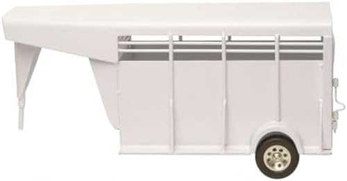 Little Buster Toys Gooseneck Stock Trailer | 1:16 Scale All-Metal ...