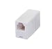 THE CIMPLE CO - Telephone Cord Coupler Phone in Line Coupler | 4 Conductor (2) Telephone Lines – 2 Pack (White)