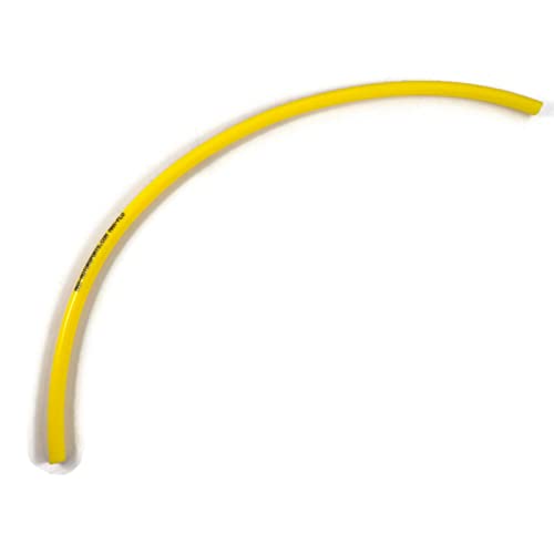 Image of 18 inch Gas Cap Vent Fuel Line Hose (Solid Yellow)