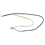 Sensor de temperatura de unidad interior de aire acondicionado 15K 20K para reemplazo de código de error F1 F2, sensor de goma y cobre con cable blanco de 41,5 cm y alambre de cobre de 48 cm