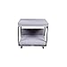 greemotion PET Hundebett mit Dach aus Aluminium und 100% Polyester, 63 x 65 x 65 cm Hundeliege grau