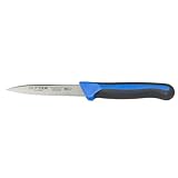 Winco SofTek, 3.5' Serrated Paring Knives, Soft Grip Handle, 2Pcs/Pk