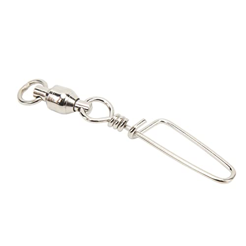 Rolamentos de Esferas de Pesca, Giros de Pressão de Pesca Versáteis de Aço Inoxidável 20PCS Rotação