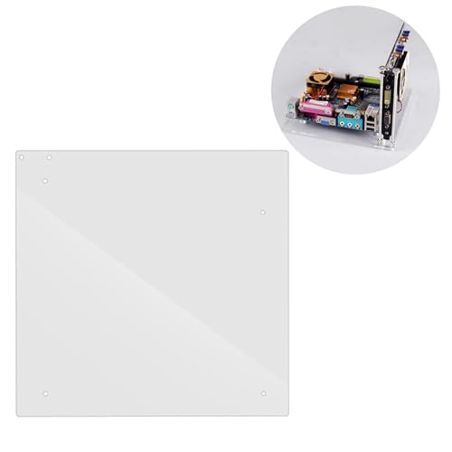 Gabinete claro de acrílico para PC ITX DIY para pruebas de alto rendimiento miniatura 3
