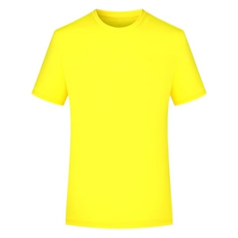 Mens Gym T Shirt, Tshirts Men UK Quick Drying Sports Workout Short Sleeve Plain T-Shirt Solid Color Tee Shirts Breathable Round Neck Summer Tops Cover