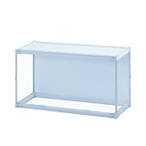 J-STAGE ワイド レギュラータイプ フィギュアケース uvカット アクリル 横長 大型 底面 クリア 本体 ホワイト