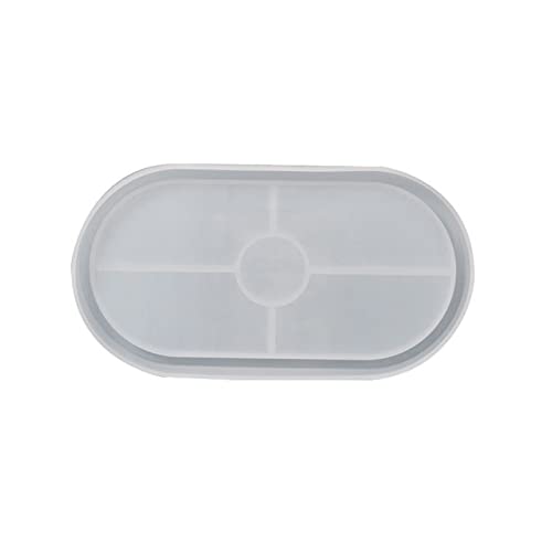 Molde de resina de silicona para fundir, vasos, joyeros, manteles individuales, decoración de mesa, molde con tapa, moldes de silicona