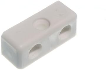 One Stop DIY 500 x CABINET/FURNITURE MODESTY CONNECTOR BLOCKS WHITE NEW