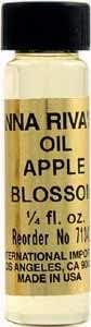 INDIO Anna Riva Oil-Apple Blossom 1/4oz for Anointing Candles, Charms & Altar Tools