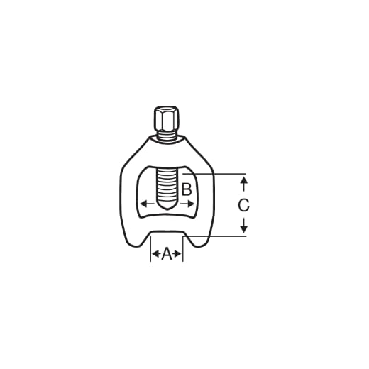 Chasse Rotules D40 Bahco 4545-4 pour extraire sans abimer le train - 3
