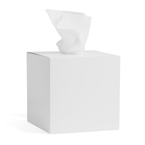Nice Touch Facial Tissue Box - 100 X 2-ply Cube Box Premium Soft Feel and Absorbent Tissues for All Skin Types and any event