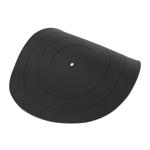 Homoyoyo Alfombrilla De Silicona para De Vinilo - 1 PC - Alfombrilla Estática para Tocadiscos Diseño Antideslizante Ideal para DJs y Amantes De La Música Gel De Sílice