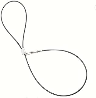 Gate Latch Pull ZZHXSM 4pcs Adjustable Gate Latch Cable Pull Black Steel Fence Gate Latch String Fence Gate Pull Lock Latch