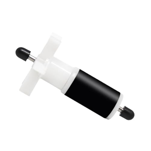 Leefasy インピラーアセンブリ、インペラーシャフトスペアコンポーネント、簡単に取り付けやすい水族館フィルター部品交換、池ポンプ, 6.9cmx3.7cm