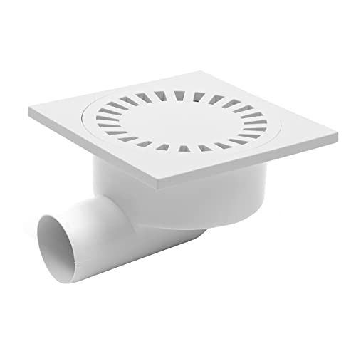 DN50 waagerechter Bodenablauf Kunststoff