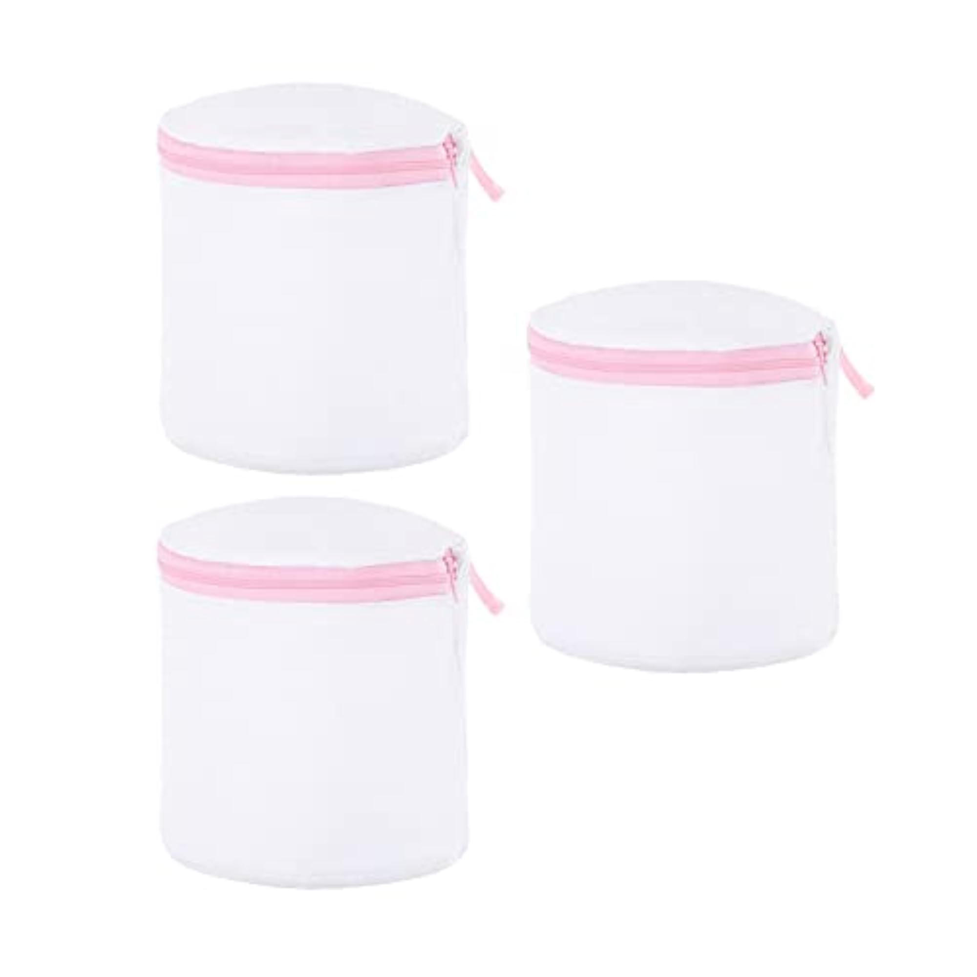 3X Zipped Mesh Laundry Net Bags, Durable Storage
