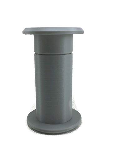 Cable paso a través de pared gris para grosor de 3 5/8 a 5 1/4 pulgadas 3