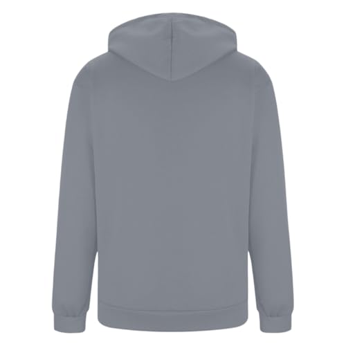 Mens Hoodie Fleece Lined Pockets Fall Winter Clothes Baggy Classic Drop Shoulder Basic Fit Soft Hooded Sweatshirts3