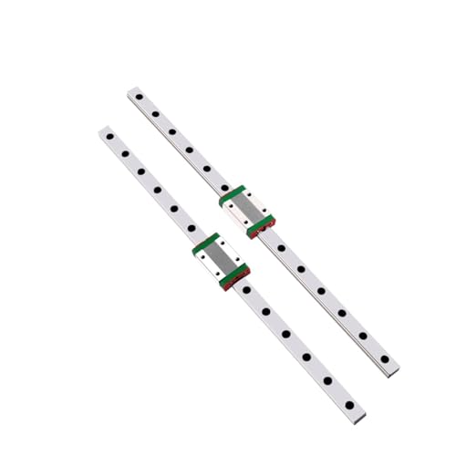 Rieles de guía lineal MGN12 2 piezas con deslizador MGN12H de 500mm