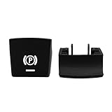 Color: negro OUXINDA Botón PandRetake P de 2X electrónicos Auto Interruptor de Tapa Negra de plástico del Panel Adecuado para BMW-5/7 / X3 / X4 / X5 / X6 F02 / F06 / F10 / F18 / F25 A & B