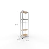 shelfplaza HOME 180x50x30 cm regał do dużych obciążeń w kolorze ocynkowany z 5 półkami i udźwigiem 175 kg na półkę