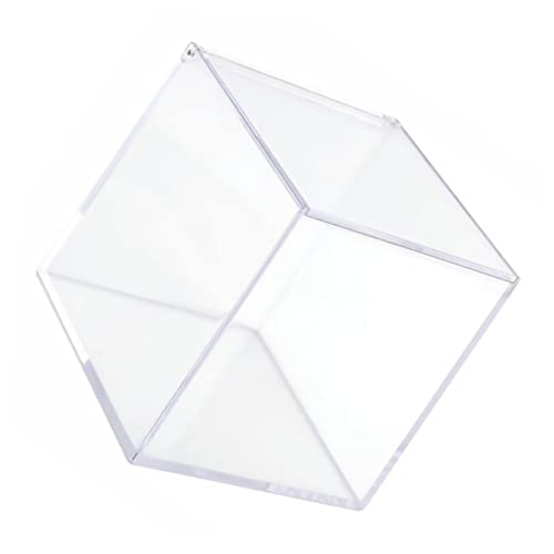 Boîte capsules de café en acrylique transparent avec couvercle