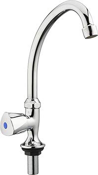 Robinet de Lave Mains Haut (Eau Froide Uniquement) - Mâle 15x21 NOYON & THIEBAULT
