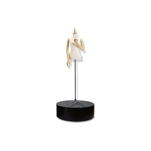 Genérico Pedestal Redondo para exhibición (Negro, 40 x 40 cm) para Bodas, cumpleaños, sesiones de Fotos, retransmisiones en Directo y decoración de Eventos. Plinton versátil para escaparates y Fiesta