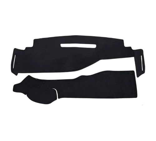 Tapis de tableau de bord Nissan Serena C27 noir pour conduite à gauche
