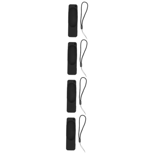 Uonlytech 4piezas Funda De Protectora para Control Remoto De TV Colorida y Flexible Fácil Instalación Accesorio con Correa De Sujeción