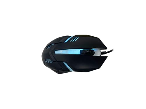 Image of ARDVARK AVGM-007 Gaming Mouse Wired, Ergonomic Gamer Laptop PC USB Optical Computer Mice with RGB Backlit, 4 Adjustable DPI Up to 2400, 3 Programmable Buttons
