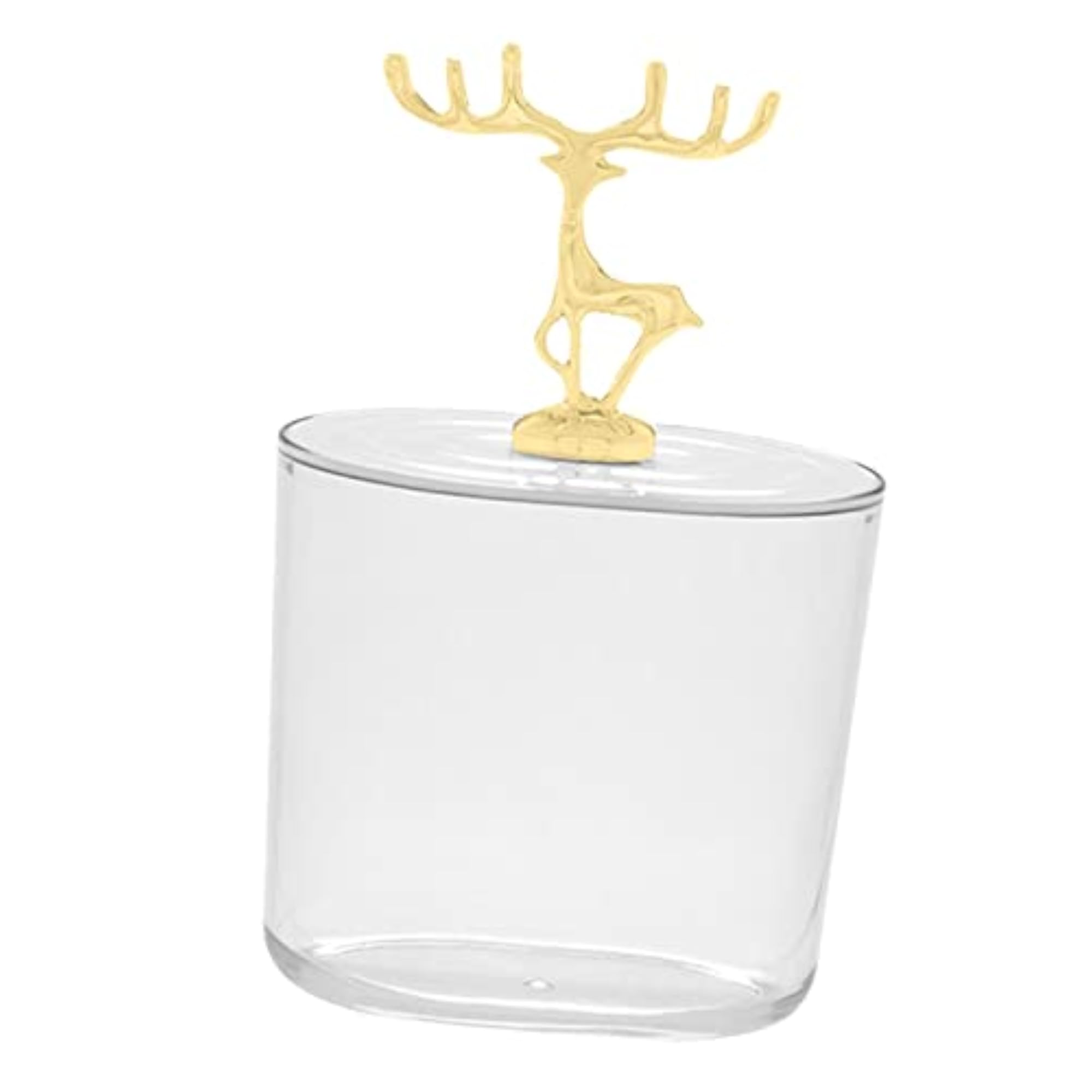 5x ABS Cosmetic Cotton Pad Holder with Lid