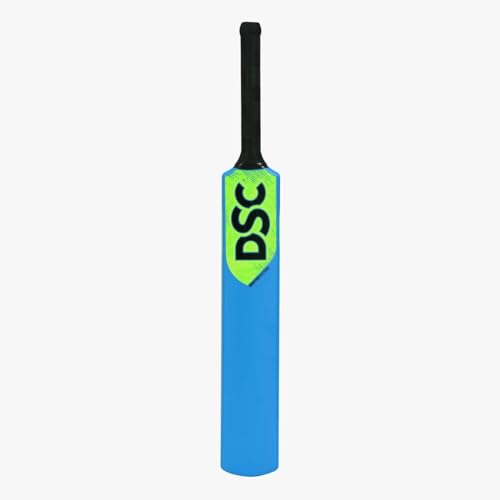 Image of DSC Plastic Cricket Stump Set with 3 Stumps, 2 Bails and 1 Base, Size-Mens, Color - Blue