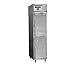 Continental Refrigerator DL1RSES-HD Designer Slim Line Refrigerator, Reach-In, 17-3/4" Wide