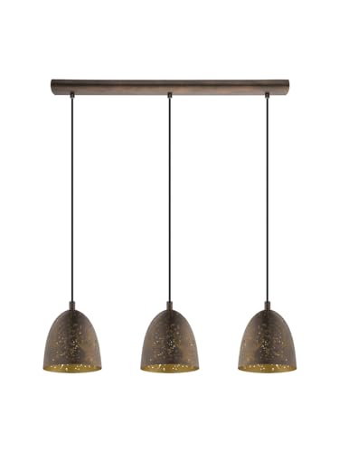 Lustre vintage marron et or GL0761 pour illuminer une chambre sombre