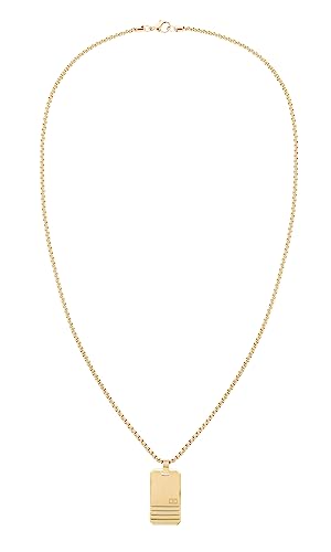 Tommy Hilfiger Jewelry Collar para Hombre de Acero Inoxidable Oro Amarillo - 2790484