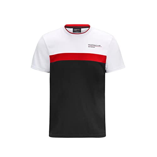 T-Shirt Motorsport Team Block Formula grande taille 3XL vêtement auto noir