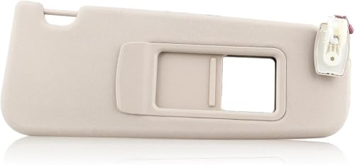 Pare-soleil voiture pour BMW Série 5 F10 F18 2011-2016 côté passager beige