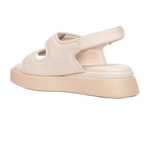 Image of MONROW Fancy And Stylish Extra Cushioning and Comfortable Fashionable Light Weight Vegan Fashion Heel Sandal for Women and Girls