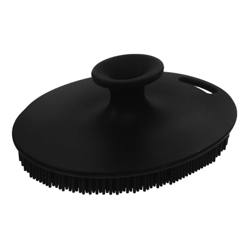 ERINGOGO Cepillo de Limpieza de Silicona Negro Suave para Eliminar Puntos Negros Cepillo Manual Multiusos para Cuidado Corporal y Herramienta Práctica para Pieles Sensibles