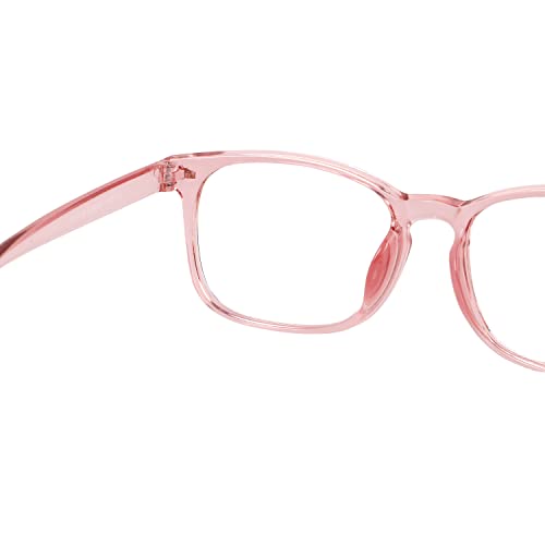 Image of Blue Light Glasses for Woman Men | 99% Blue Light Blocking Glasses | Computer Glassess | Gaming | TV Phone Screen Reader Square Frame | Anti Eyestrain & UV Glare,1 Pack