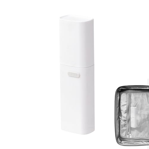 Estojo para escova de dentes de viagem | Organizador minimalista de pasta de dente com design de vid