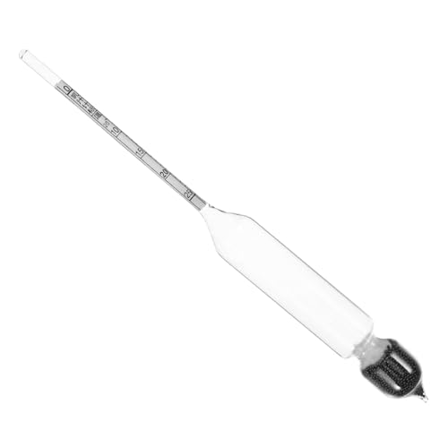 KICHOUSE Milk Measuring Device Lactate Hydrometer for Milk Kitchen Tool Glass Lactometer Scale