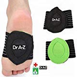 Dr A-Z Foot Arch Support Cushioned Plantar Fasciitis Foot Arch Insert - 2 PCs
