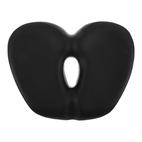 Selle de vélo VTT rembourrée noire avec coussin respirant et large
