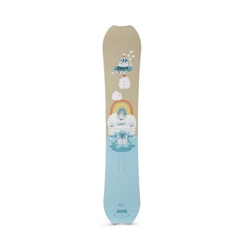 Snowboard - Java Snowboards Mocha Latte Snowboard - 152cm 155cm 158cm Wide (155 CM)