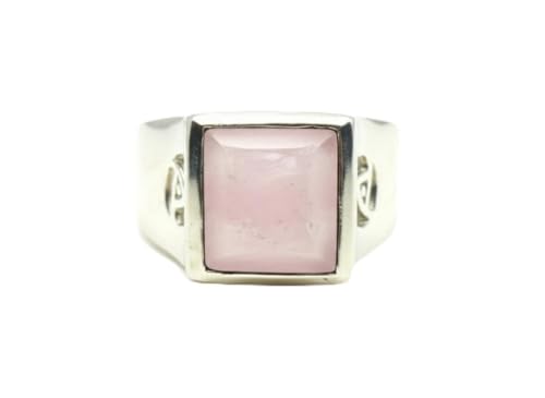 Image of Choose Your Color Mens Bold Ring 925 Sterling Silver Gemstone Wedding Engagement Statement Ring Birthstone Solitaire Jewellery Ring Sizes 4, 5, 6, 7, 8, 9, 10, 11, 12, 13,