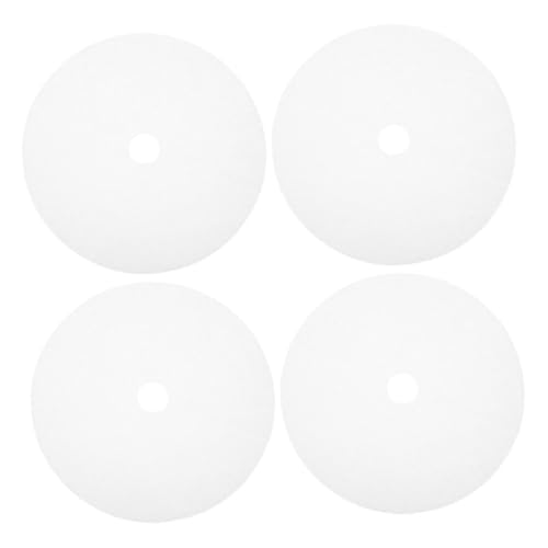 Ciieeo 4pcs Sheets Silicone Drying Pad for Liners Large Baking Mats Dryer Use Dehydrate Kitchen Ovens Meat Dehydrator Small Parchment Fabric Reusable Right Silicone Mat White