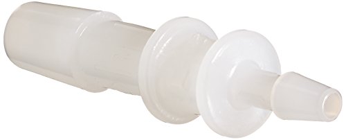 Eldon James C4-2HDPE Natural High Density Polyethylene Reduction Coupler, 1/4