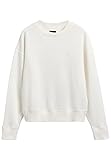  GANT D1. Icon G Essential C-Neck Sweat Suéter pulóver, Cáscara De Huevo, M para Mujer